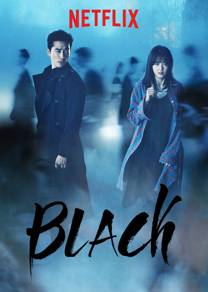 Filmplakat zur koreanischen Serie »Black« auf Netflixåç