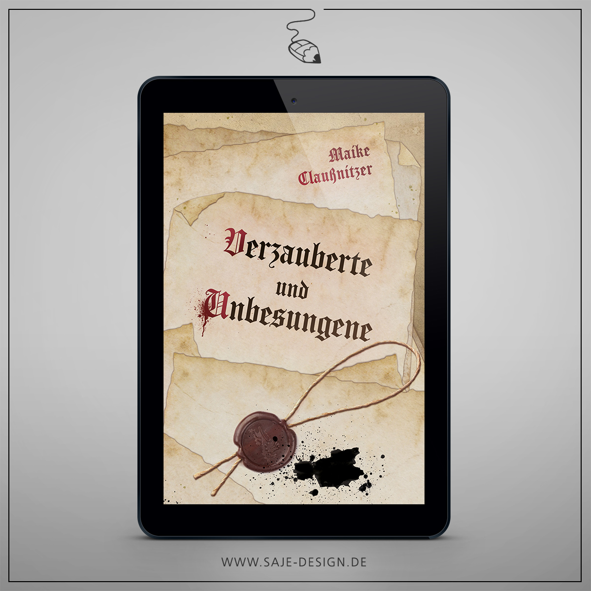 E-Book Cover für »Verzauberte und Unbesungene« von Maike Claußnitzer