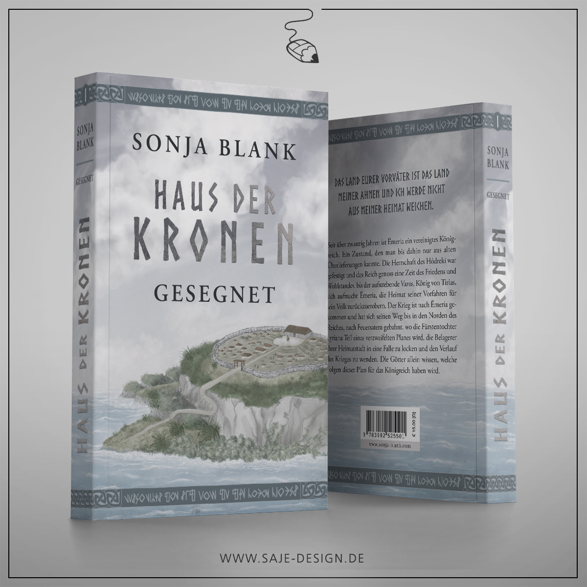 Buchumschlag: Sonja Blank, Haus der Kronen