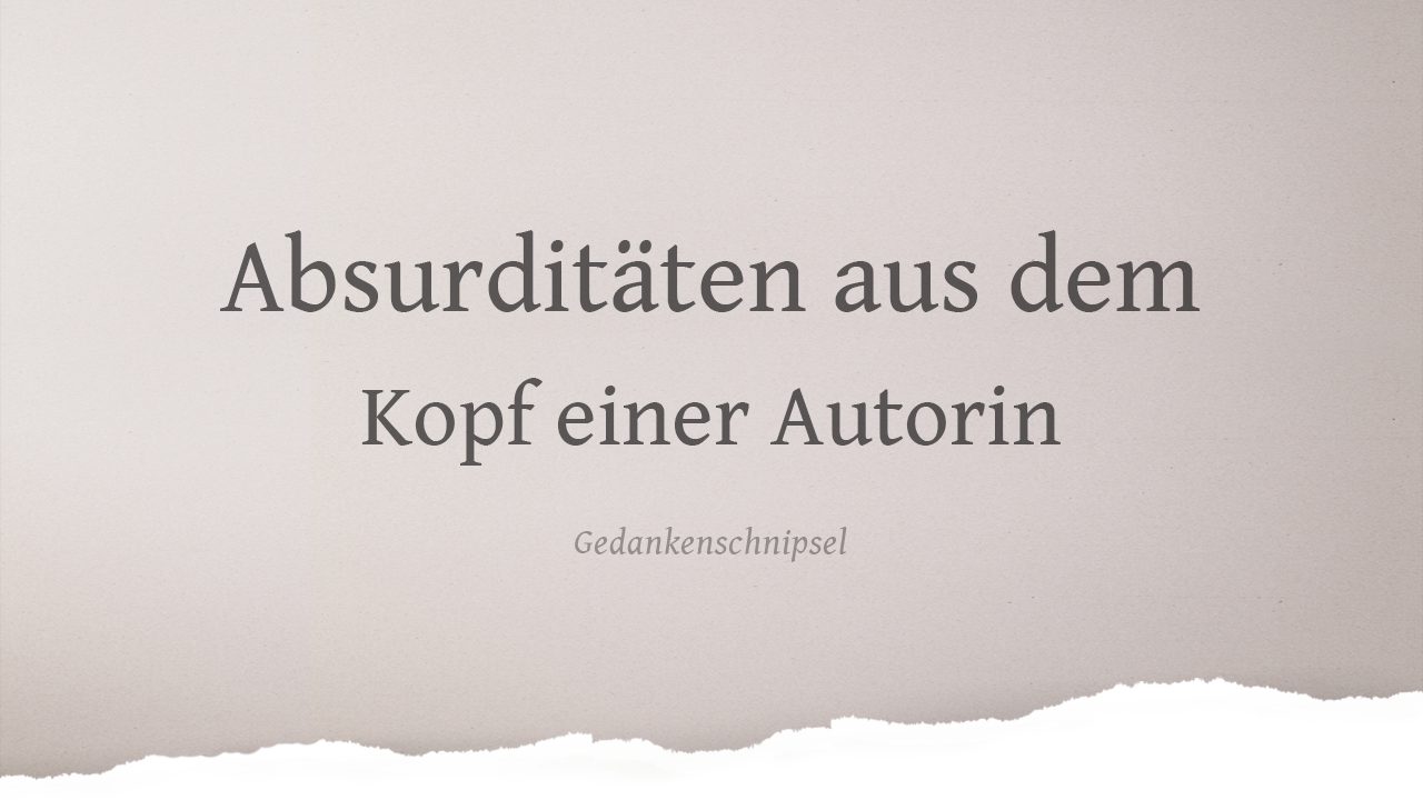 Gedankenschnipsel: Mein Gehirn. Das Ding aus einer anderen Welt?