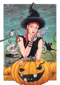 Illustration »Keep your Trinkets I Choose Magic«